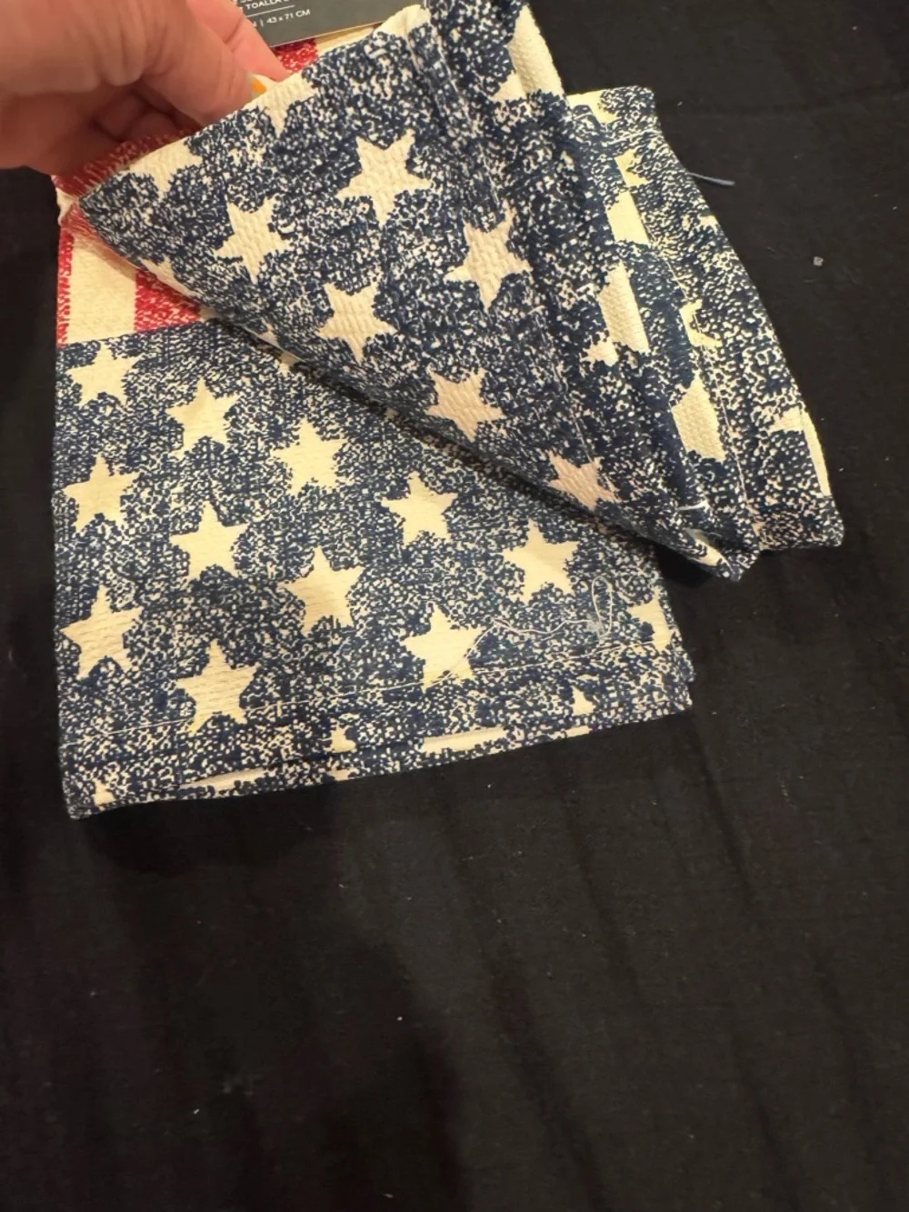 Lauren by Ralph Lauren American Flag towels- set of 2, 100% cotton 🇺🇸